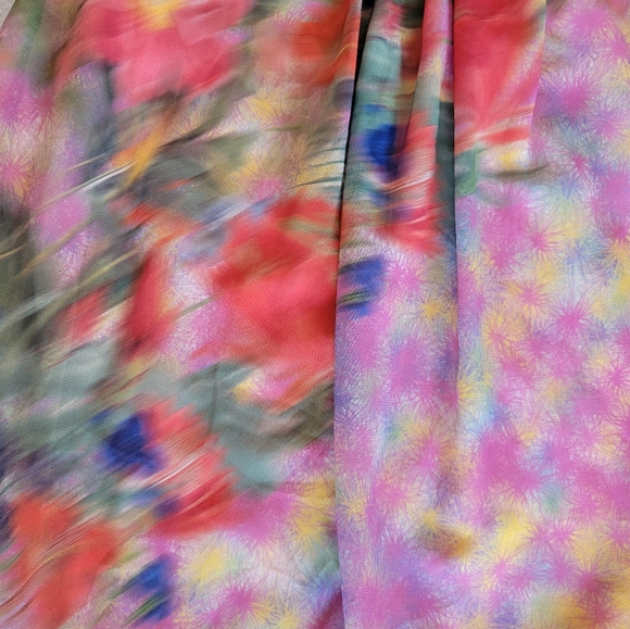 Casual Freedom Sz XL WaterColor top - Picture 3 of 7